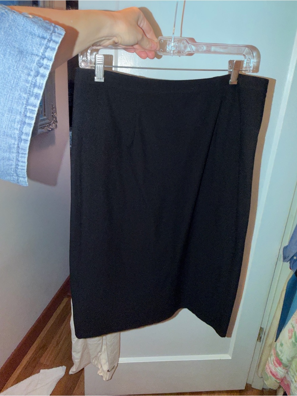 Eileen Fisher Black Pencil Skirt - Sleek Office Staple